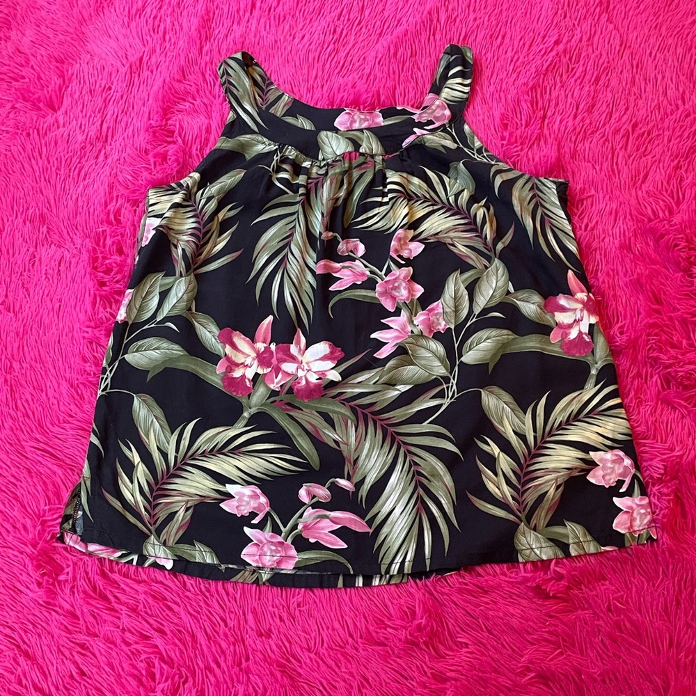 Tropical tank top
